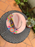 Hand Painted Mexican Hat